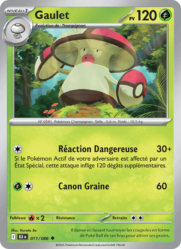 Gaulet, card 011 from Foudre Noire