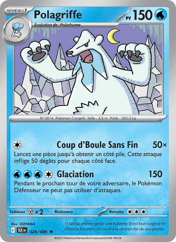 Polagriffe, carte 026 de Foudre Noire