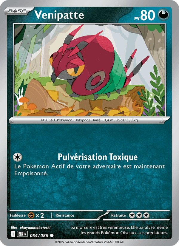 Venipatte, carta 054 de Foudre Noire