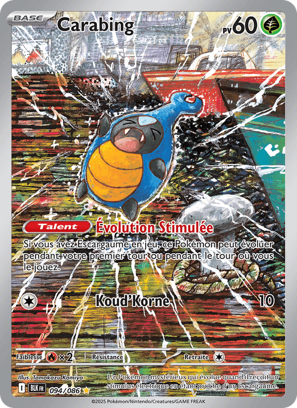 Carabing, card 094 from Foudre Noire