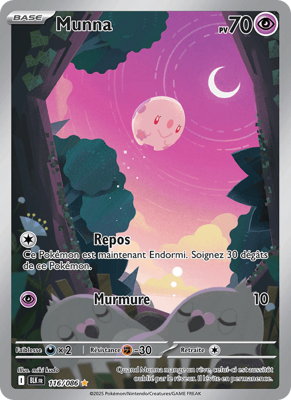 Munna, carte 116 de Foudre Noire