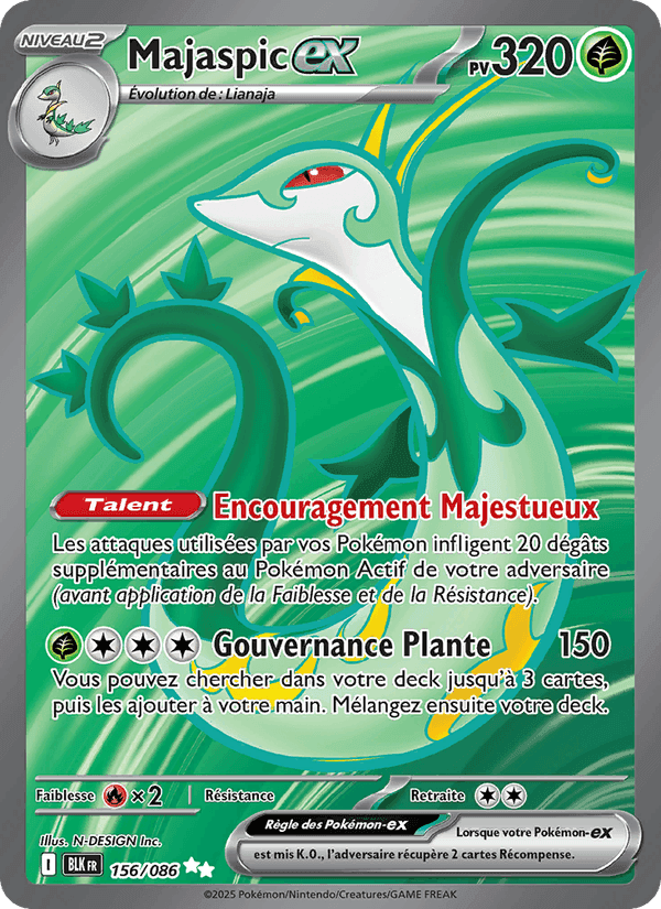 Majaspic-ex, carte 156 de Foudre Noire