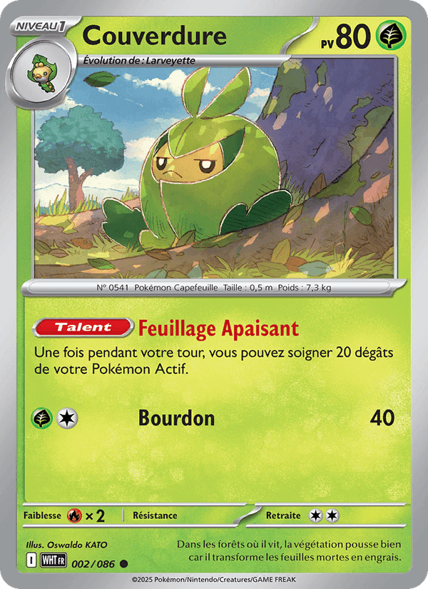 Couverdure, card 002 from Flamme Blanche