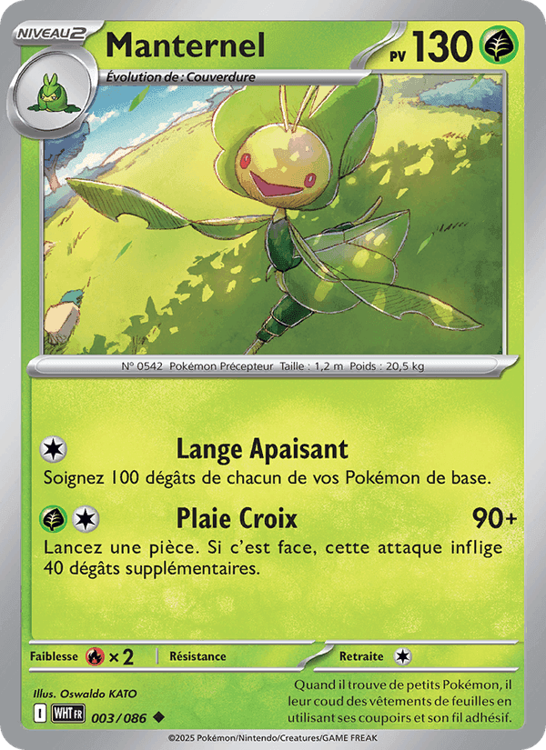 Manternel, carte 003 de Flamme Blanche