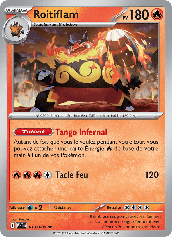 Roitiflam, carta 013 di Flamme Blanche