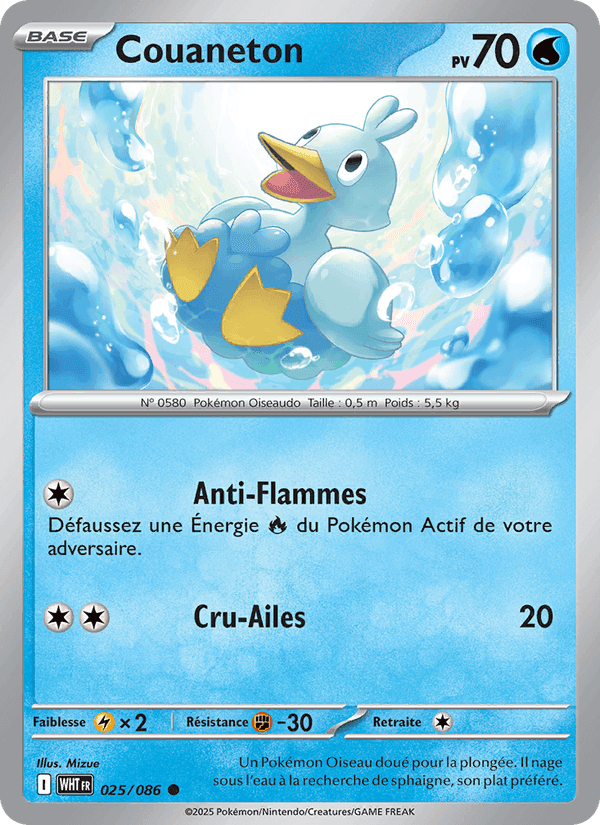 Couaneton, card 025 from Flamme Blanche