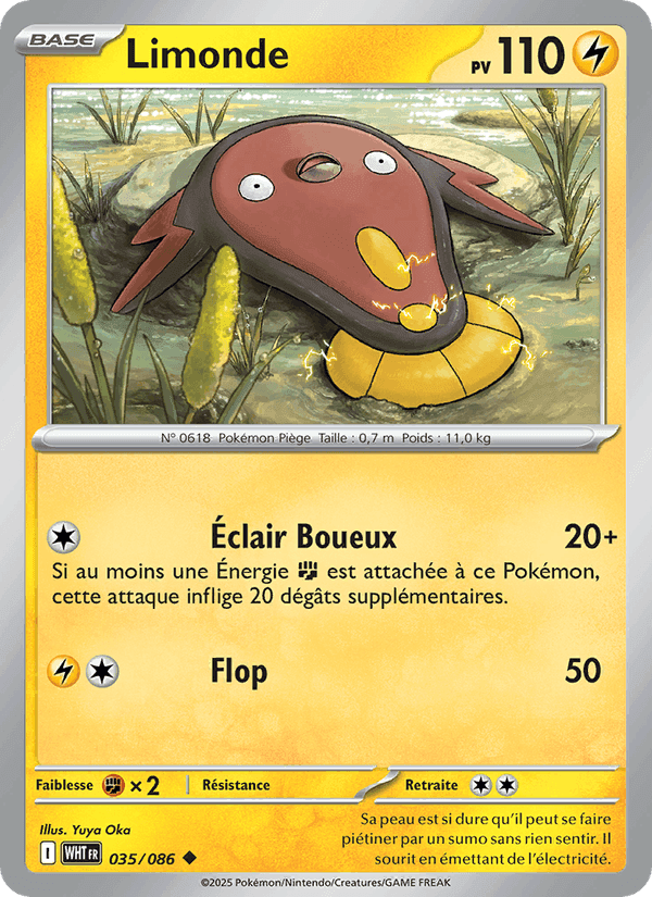 Limonde, carte 035 de Flamme Blanche