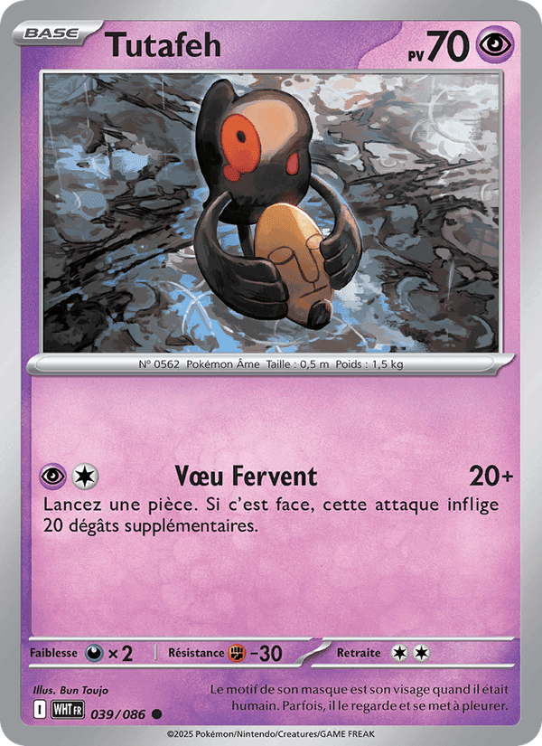 Tutafeh, carta 039 di Flamme Blanche