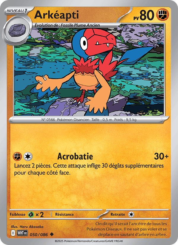 Arkéapti, carte 050 de Flamme Blanche