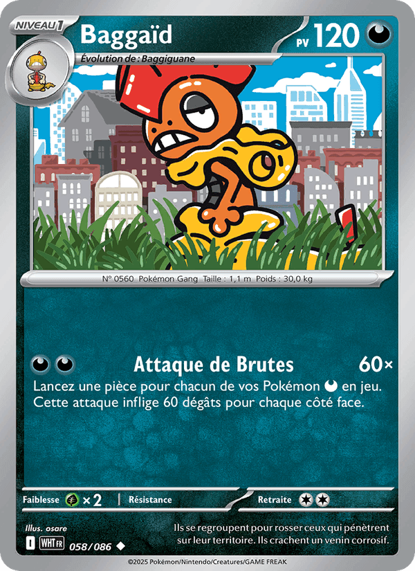 Baggaïd, card 058 from Flamme Blanche