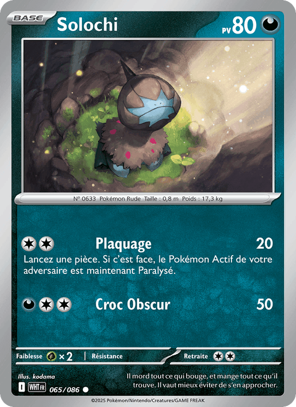 Solochi, card 065 from Flamme Blanche
