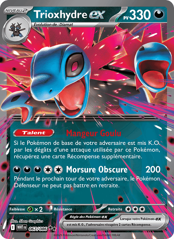 Trioxhydre-ex, carte 067 de Flamme Blanche