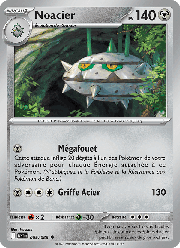 Noacier, carte 069 de Flamme Blanche