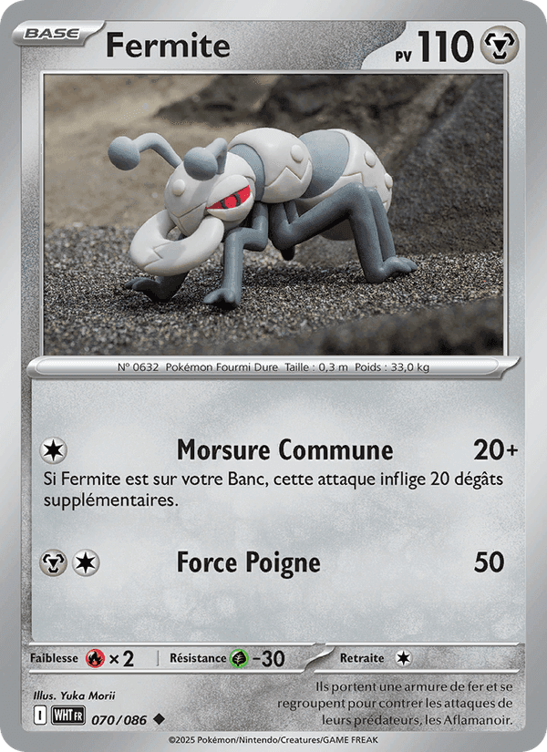 Fermite, carte 070 de Flamme Blanche