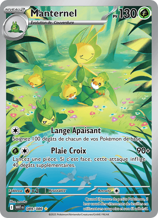 Manternel, carte 089 de Flamme Blanche