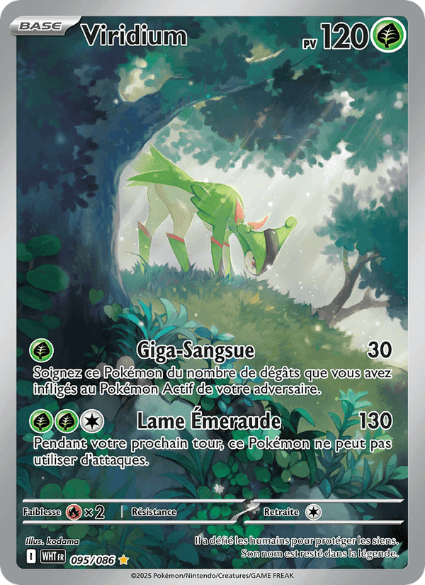 Viridium, carta 095 di Flamme Blanche