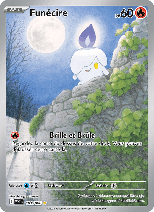 Funécire, card 101 from Flamme Blanche