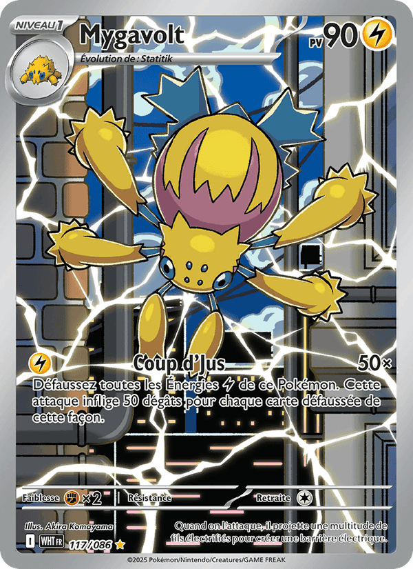 Mygavolt, card 117 from Flamme Blanche