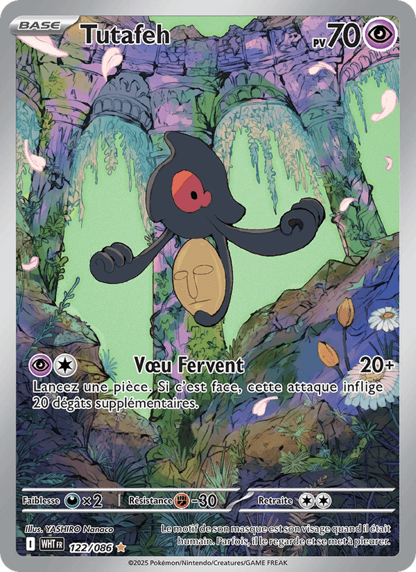 Tutafeh, card 122 from Flamme Blanche