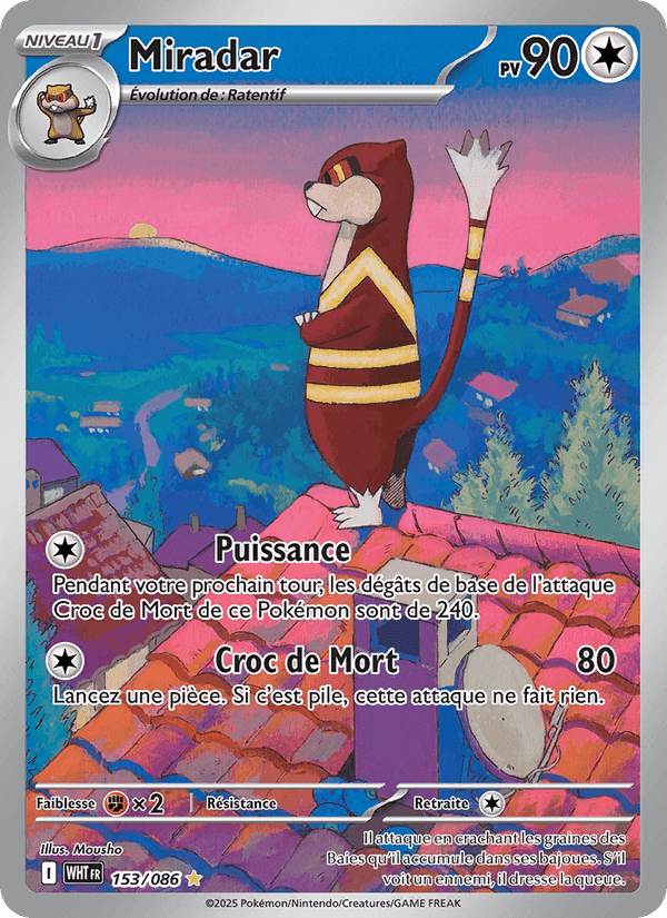 Miradar, card 153 from Flamme Blanche