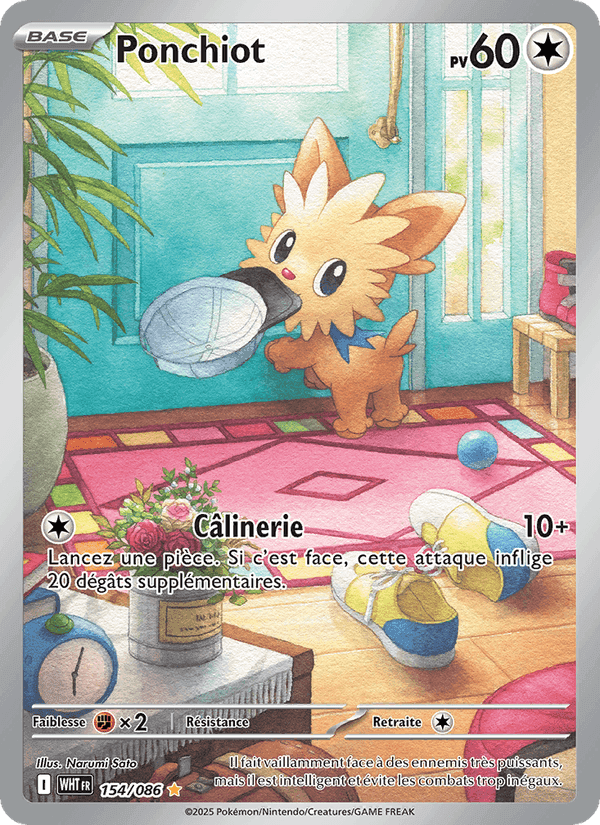 Ponchiot, card 154 from Flamme Blanche