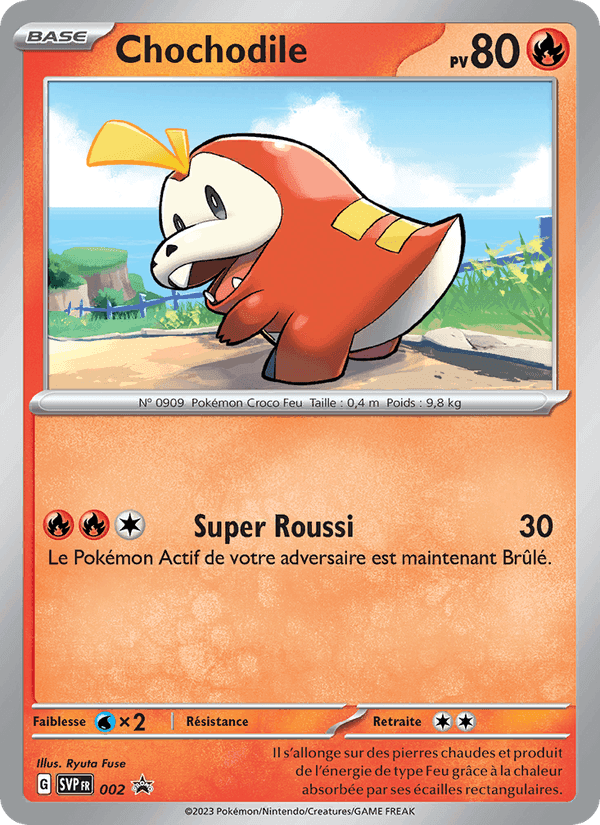 Chochodile, card 002 from SVP Black Star Promos