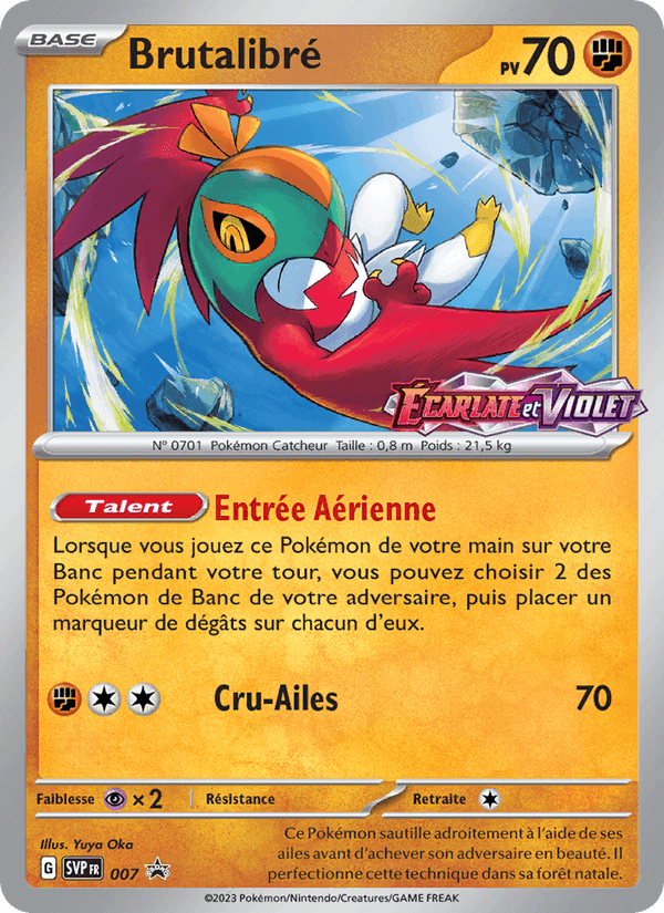 Brutalibré, carte 007 de SVP Black Star Promos