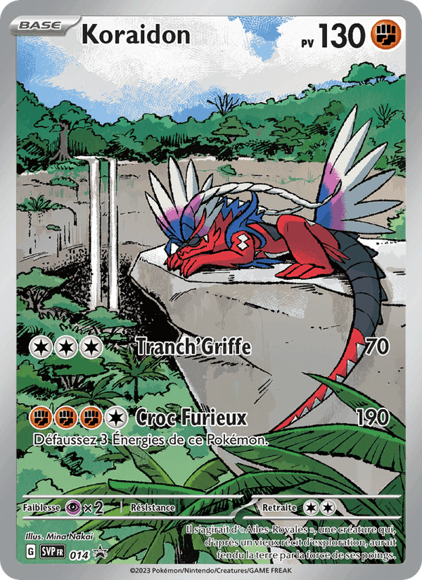 Koraidon, carte 014 de SVP Black Star Promos