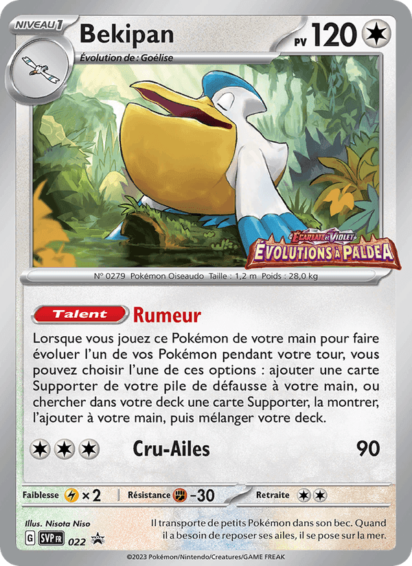 Bekipan, carte 022 de SVP Black Star Promos