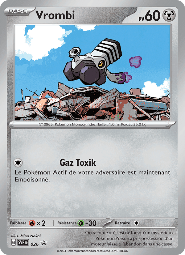 Vrombi, carte 026 de SVP Black Star Promos