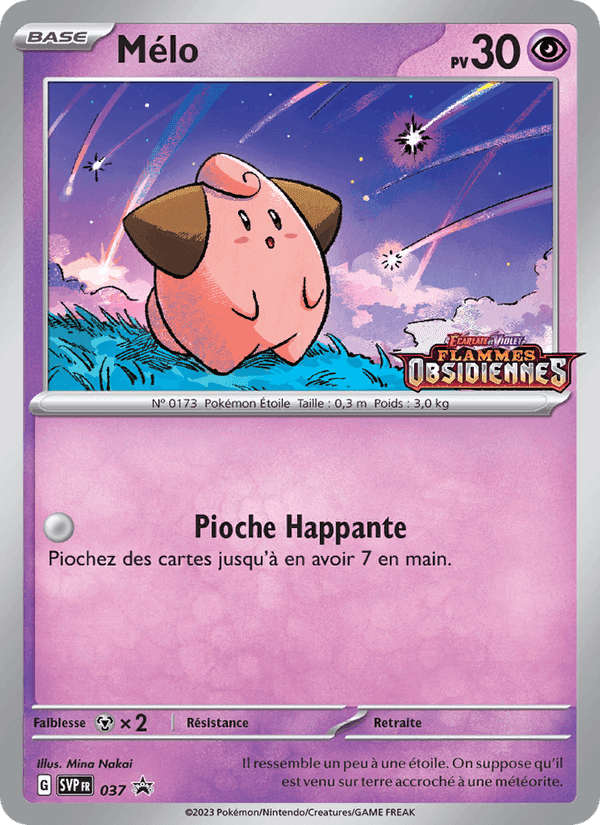Mélo, carte 037 de SVP Black Star Promos