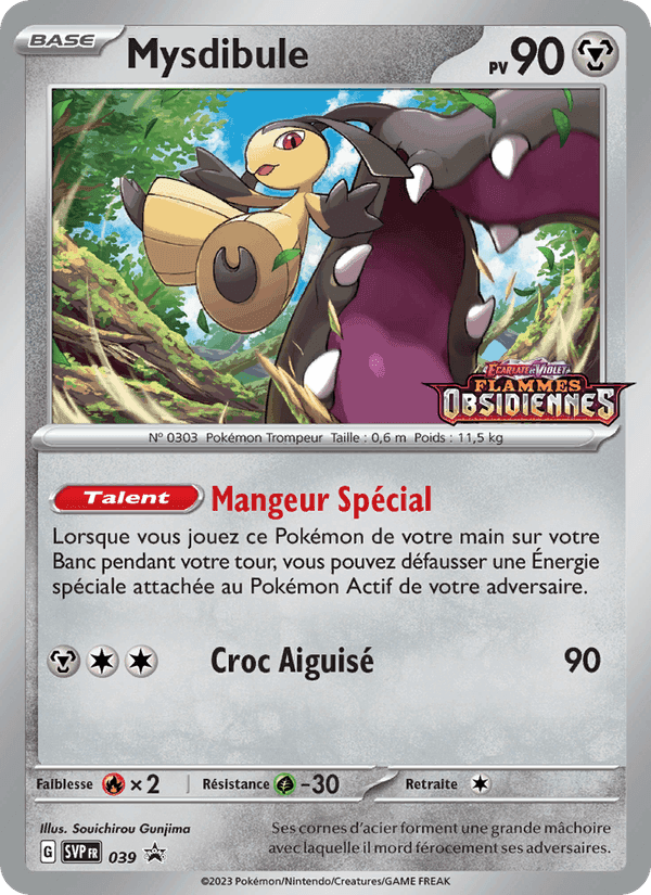 Mysdibule, carte 039 de SVP Black Star Promos