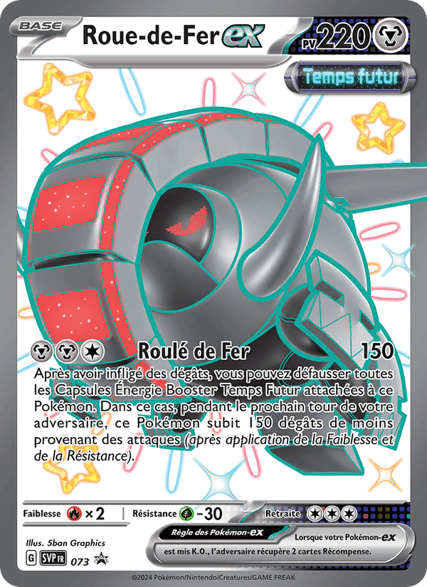 Roue-de-Fer-ex, carte 073 de SVP Black Star Promos