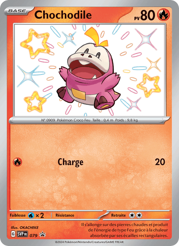 Chochodile, carte 079 de SVP Black Star Promos