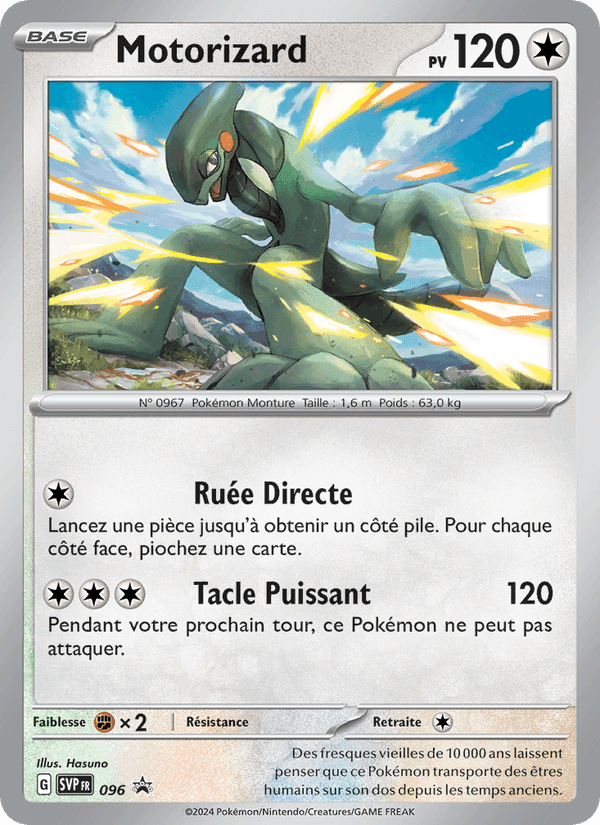Motorizard, card 096 from SVP Black Star Promos