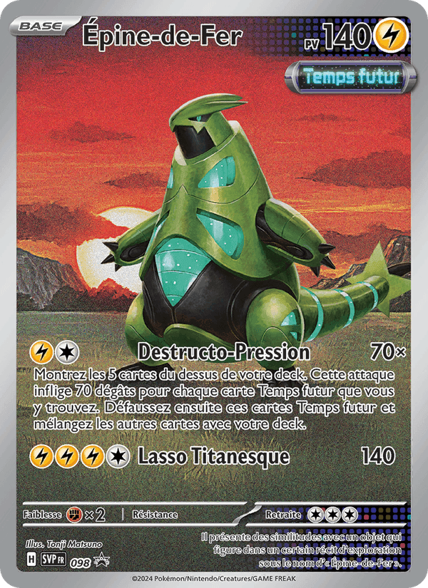 Épine-de-Fer, carta 098 di SVP Black Star Promos