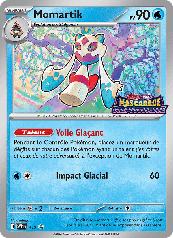 Momartik, carta 117 di SVP Black Star Promos