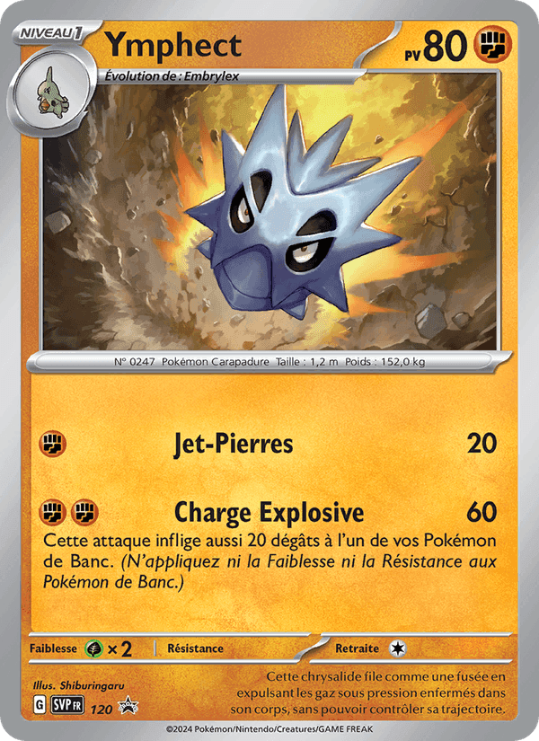 Ymphect, carte 120 de SVP Black Star Promos