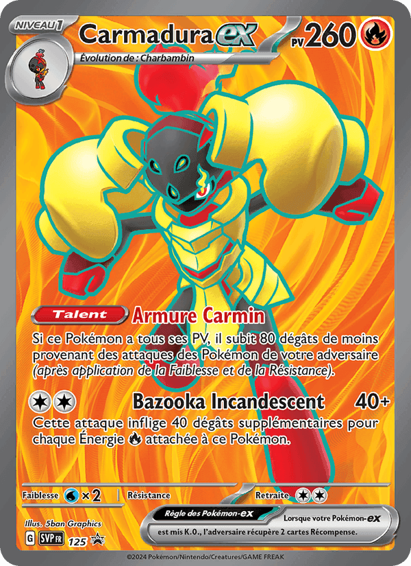 Carmadura-ex, carte 125 de SVP Black Star Promos