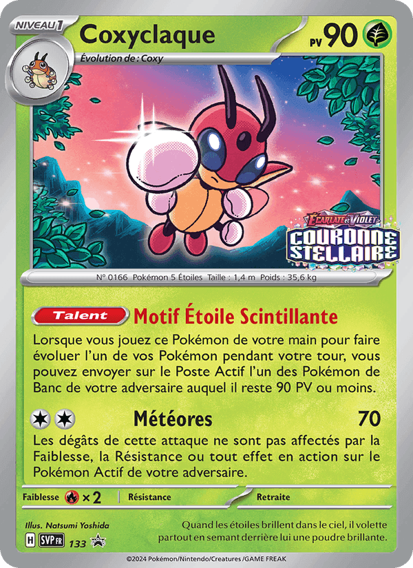 Coxyclaque, carte 133 de SVP Black Star Promos