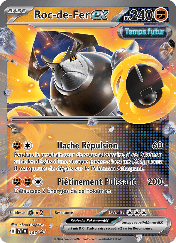 Roc-de-Fer-ex, carte 147 de SVP Black Star Promos