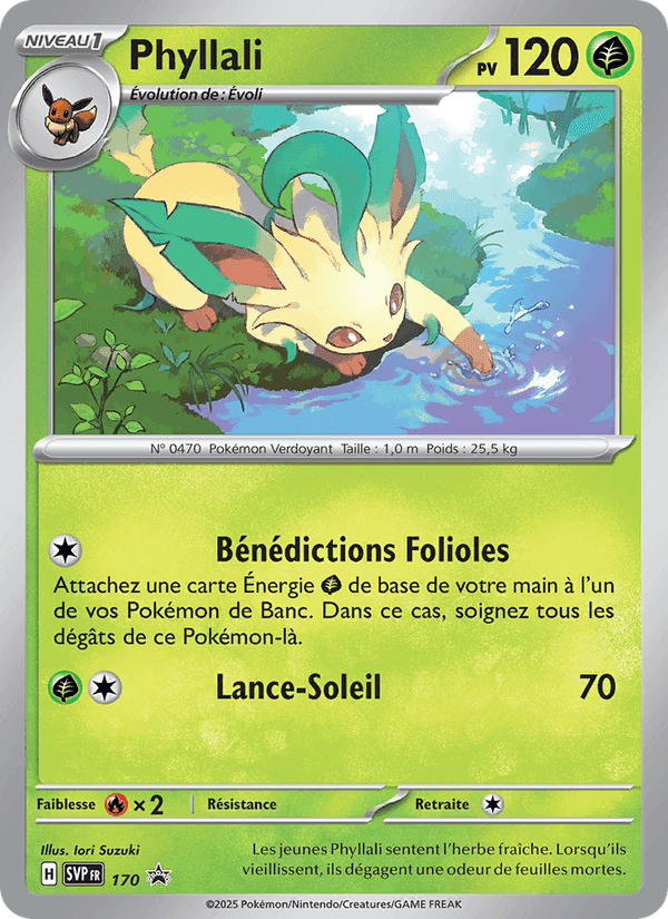 Phyllali, carte 170 de SVP Black Star Promos