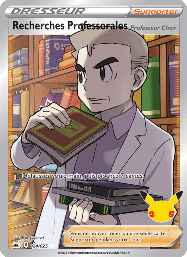 Recherches Professorales (Professeur Chen), carta 24 de Célébrations