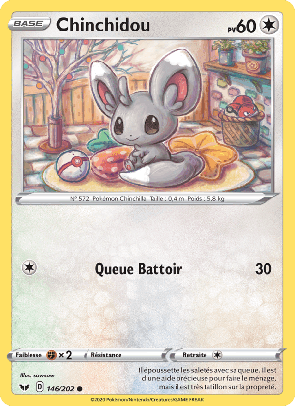 Chinchidou, card 146 from Épée et Bouclier