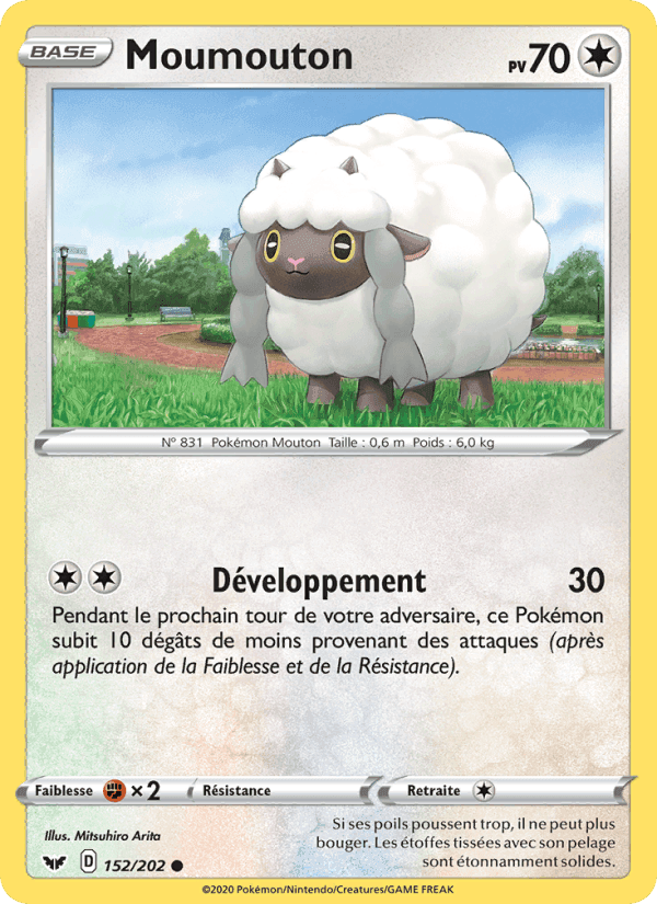 Moumouton, card 152 from Épée et Bouclier