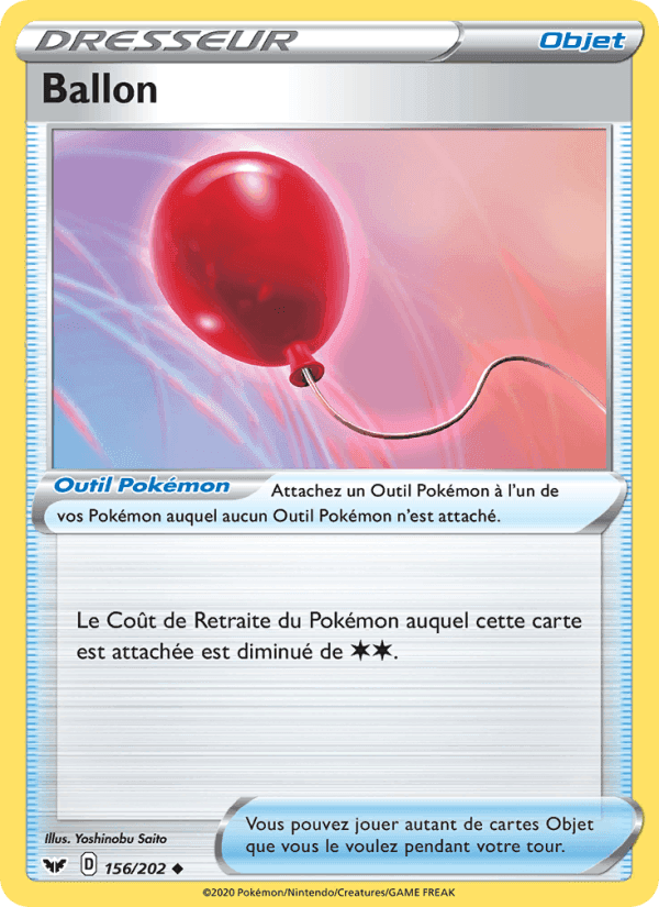 Ballon, carte 156 de Épée et Bouclier