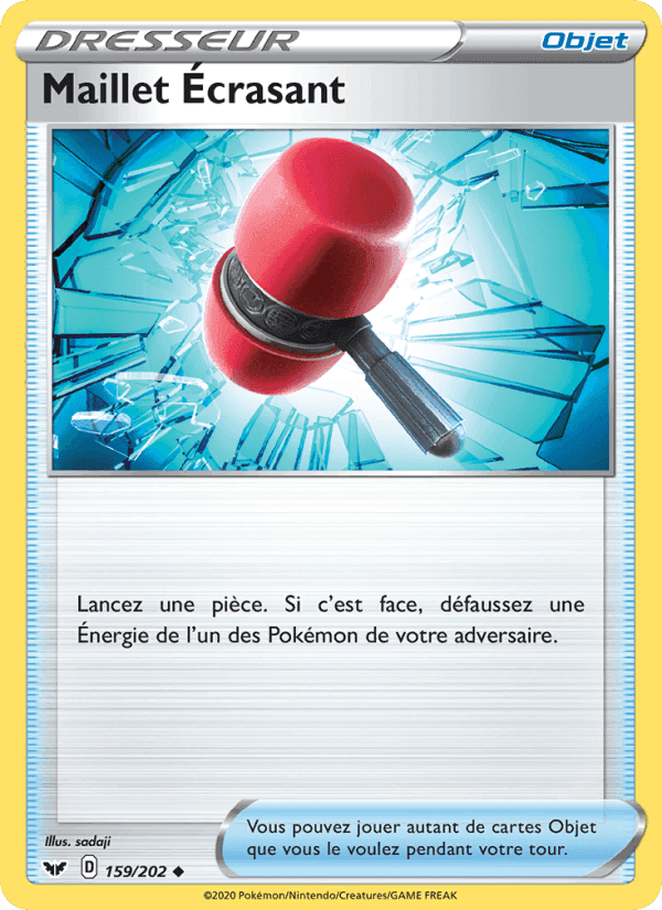Maillet Écrasant, carte 159 de Épée et Bouclier