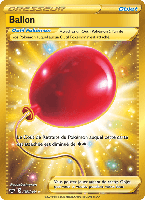 Ballon, card 213 from Épée et Bouclier