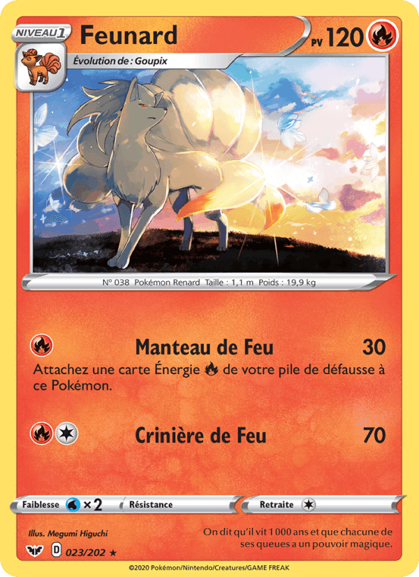 Feunard, carte 23 de Épée et Bouclier