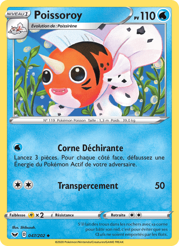 Poissoroy, card 47 from Épée et Bouclier
